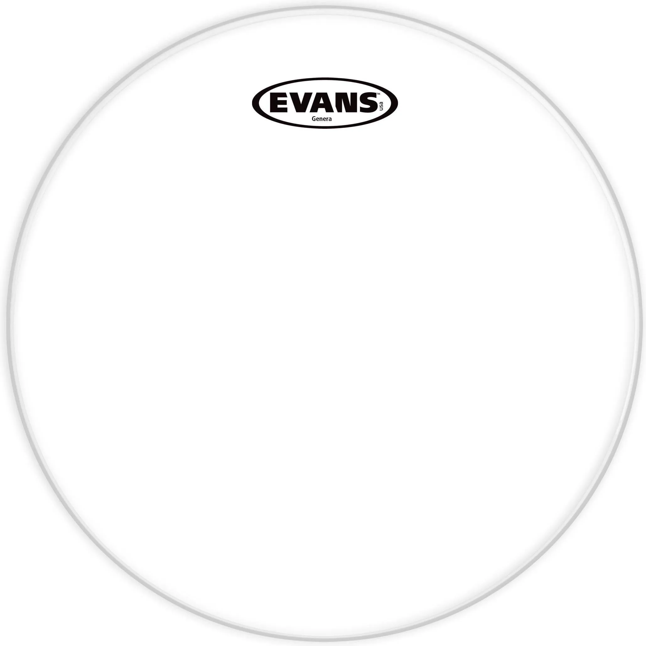 Evans 8 Inch G1 Batter Clear Drum Head Single Ply