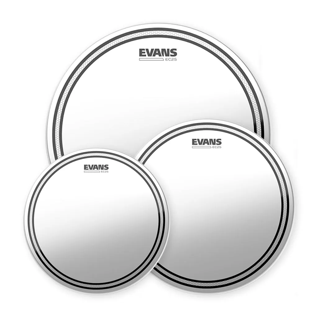 Evans EC2S Frosted Rock Tom Pack - 10" 12" 16"