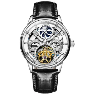 Fashionable Business Mechanical Men's Watch Hollow Dials Watch