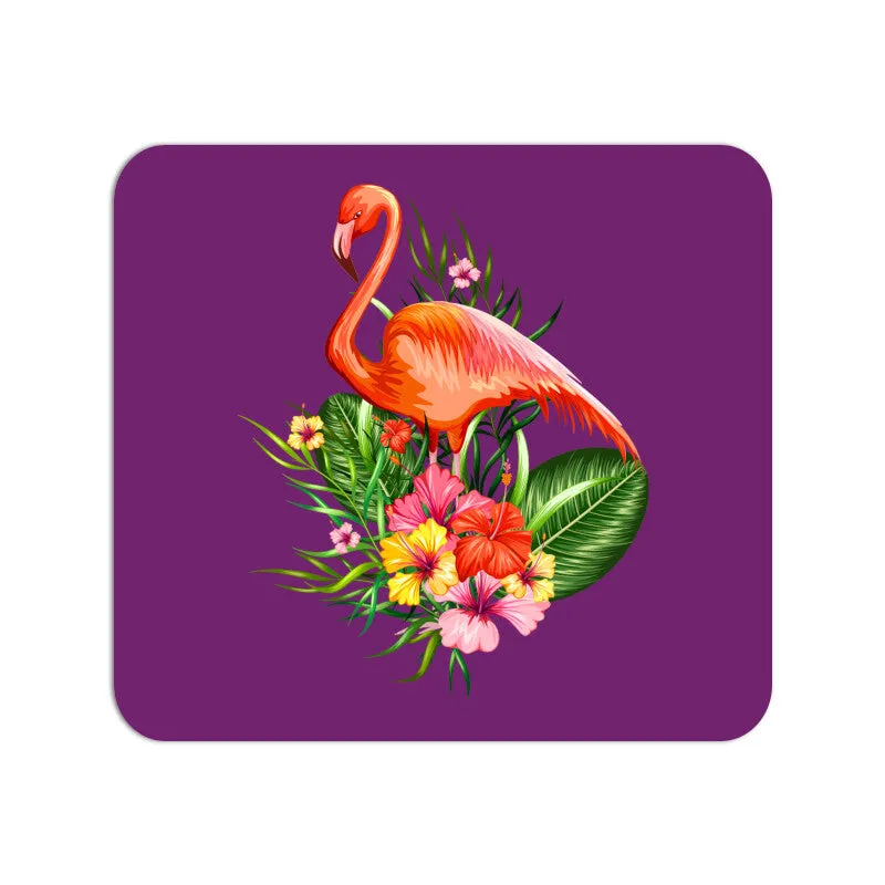 Fashionable Flamingo Mouse Pad