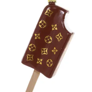 Fashionable Ice Cream Bar Ornament - LV