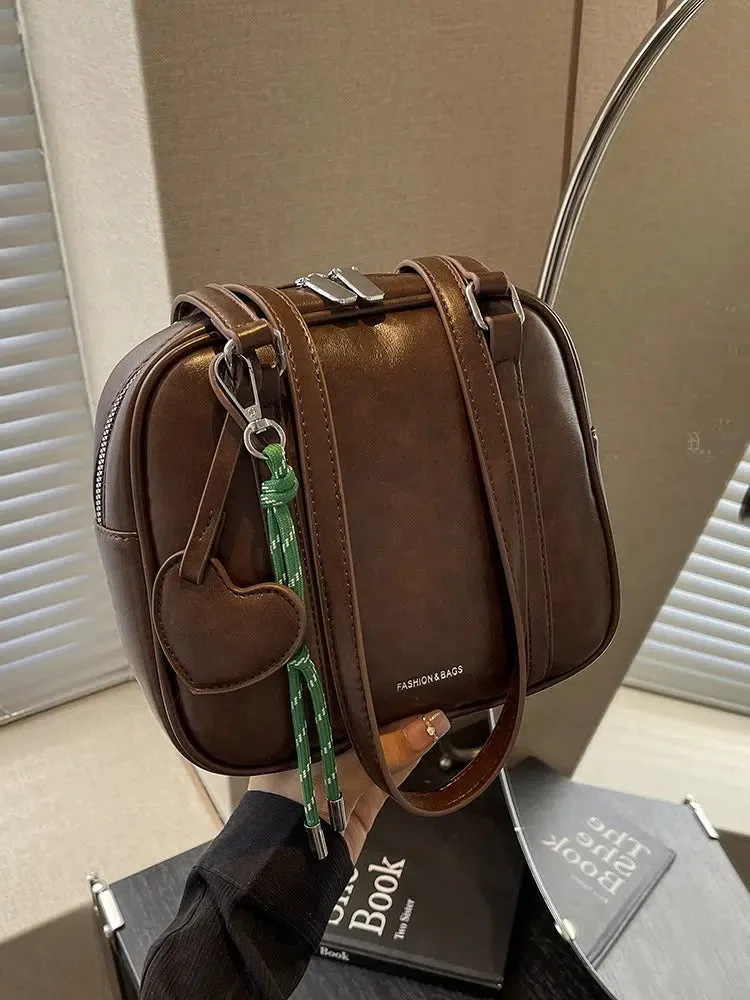 Fashionable Leather Shoulder Bag