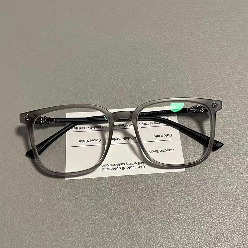 FASHIONABLE RETRO SQUARE FRAME ANTI-BLUE LIGHT READING GLASSES