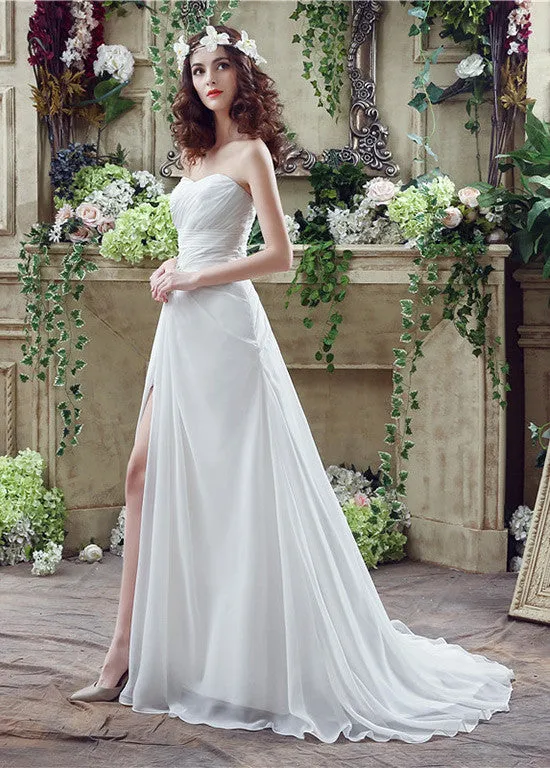 Fashionable Wedding Dresses With Rhinestones