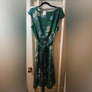 Floral Green Dress