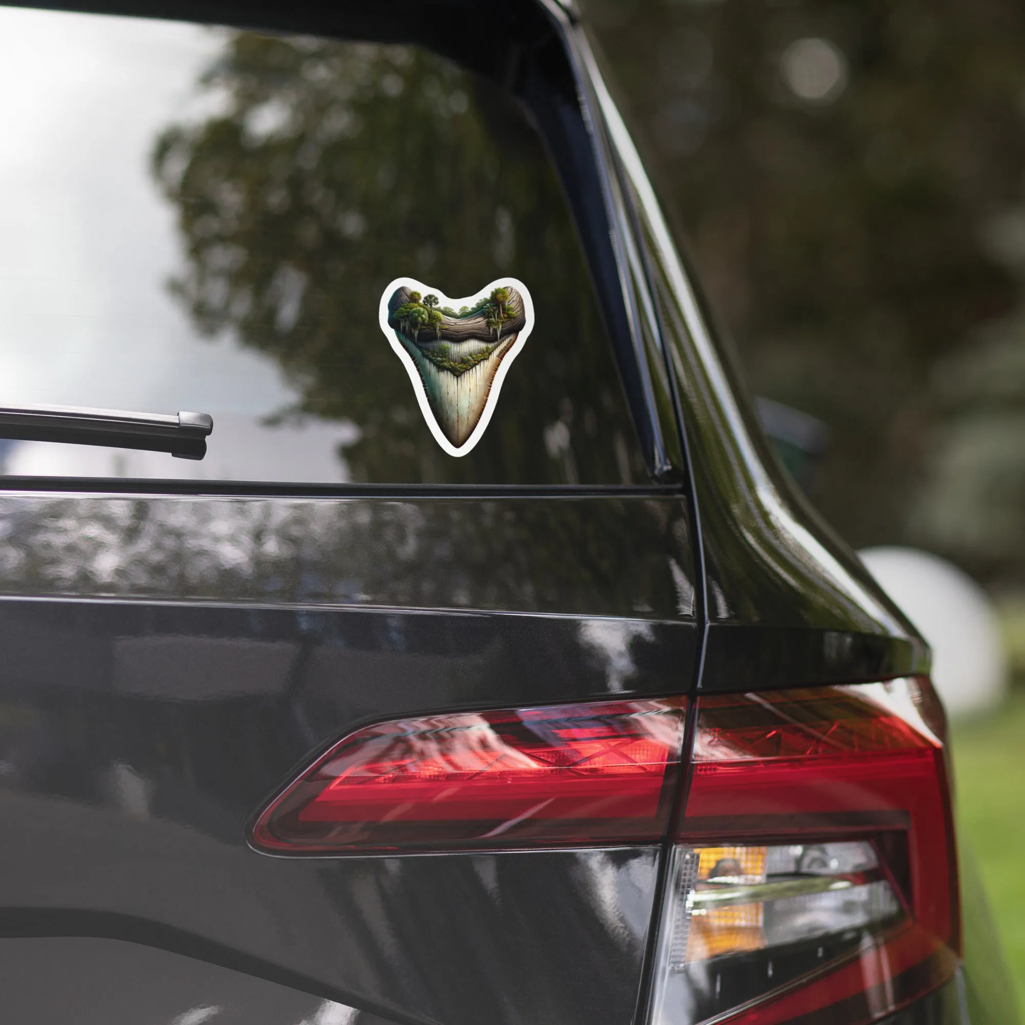 Florida Native Megalodon Sticker
