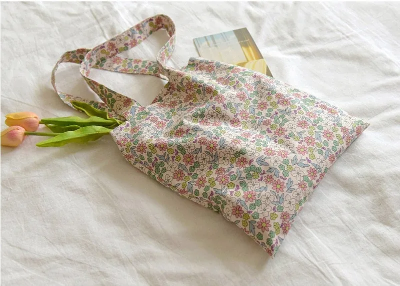 Flowers Cotton Fabric, Floral Fabric, Quality Korean Fabric - Fabric By the Yard /53993