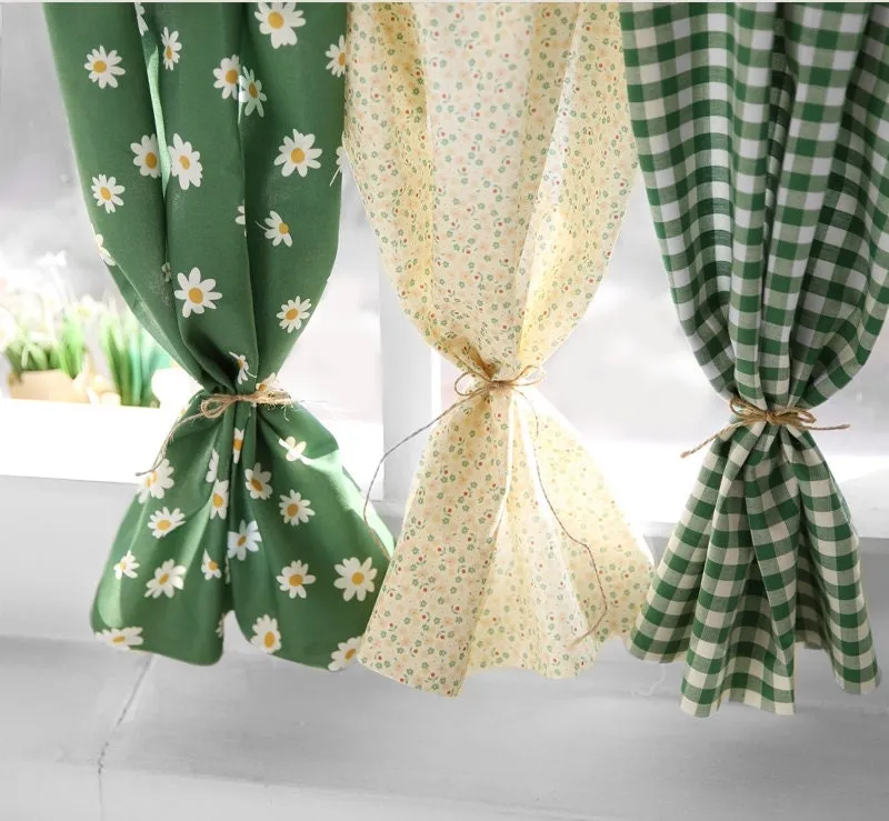 Flowers Cotton Fabric, Floral Fabric, Small Flowers Cotton Fabric, Quality Korean Fabric - Fabric By the Yard /54897