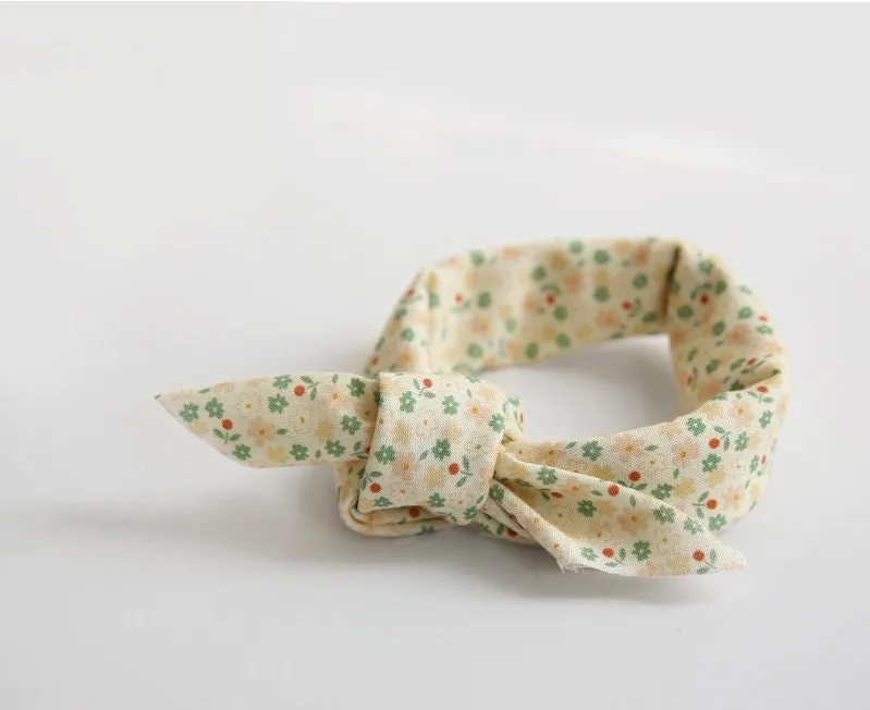 Flowers Cotton Fabric, Floral Fabric, Small Flowers Cotton Fabric, Quality Korean Fabric - Fabric By the Yard /54897