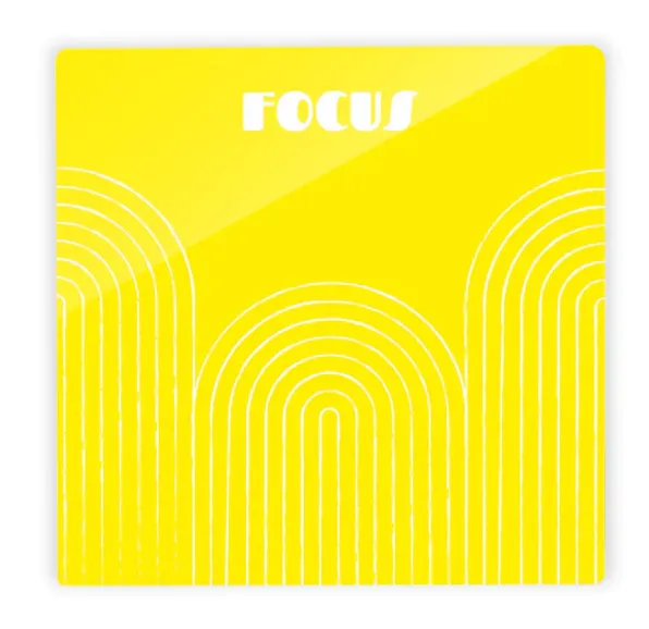 Focus Neon Tile - Yellow
