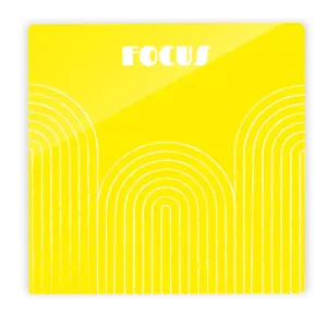 Focus Neon Tile - Yellow