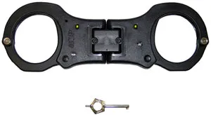Folding Rigid Handcuffs (Aluminum)