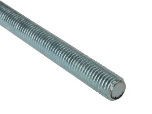 Forgefix Threaded Rod Zinc Plated M20 X 1M Single