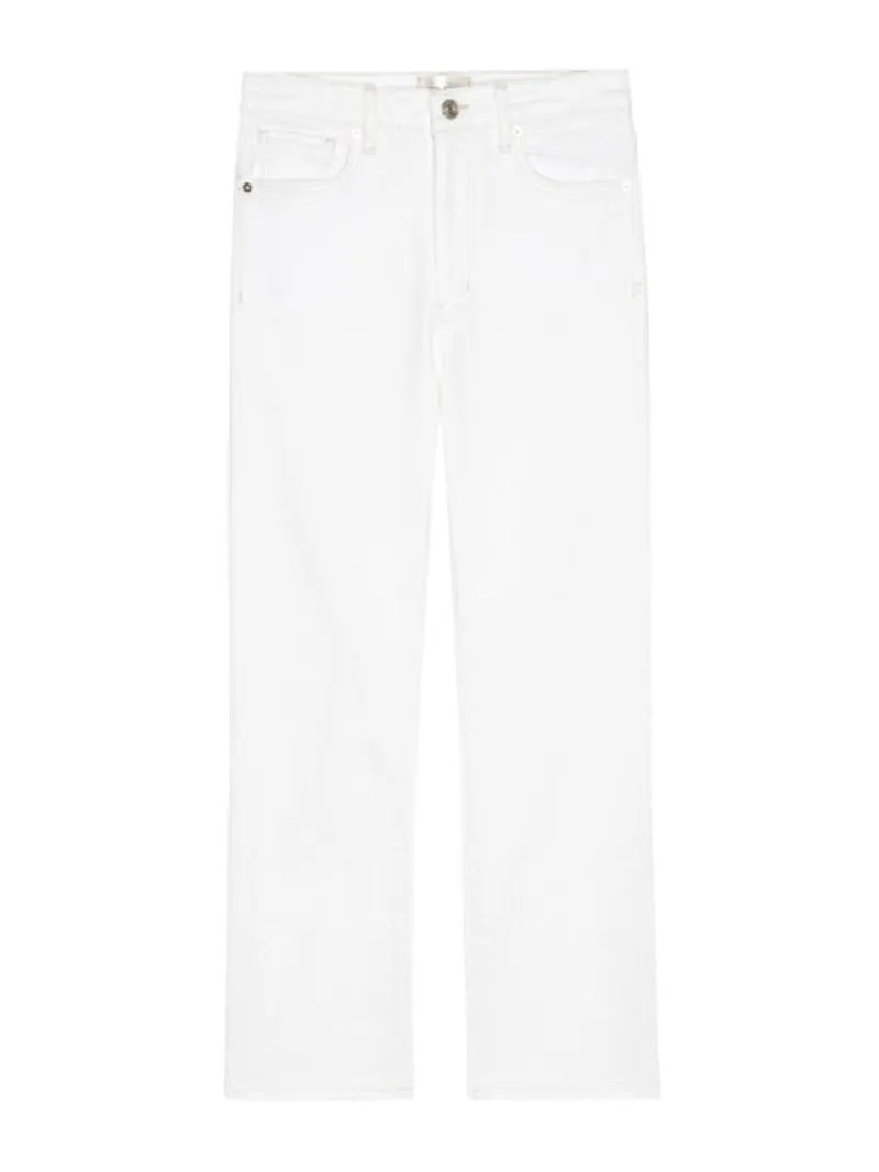 FRAME - The Pencil Crop in White
