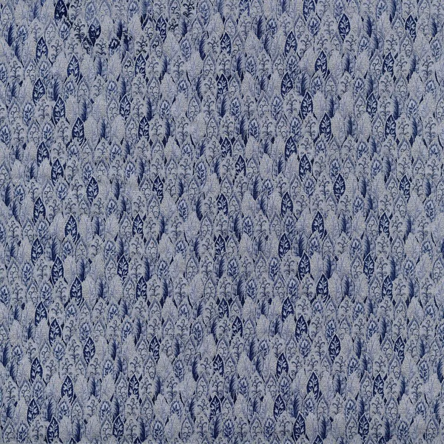 Frost Blue Metallic Fabric, Item No. 23858
