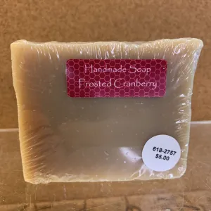 Frosted Cranberry Soap