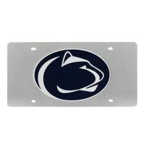 Frosted Lion License Plate