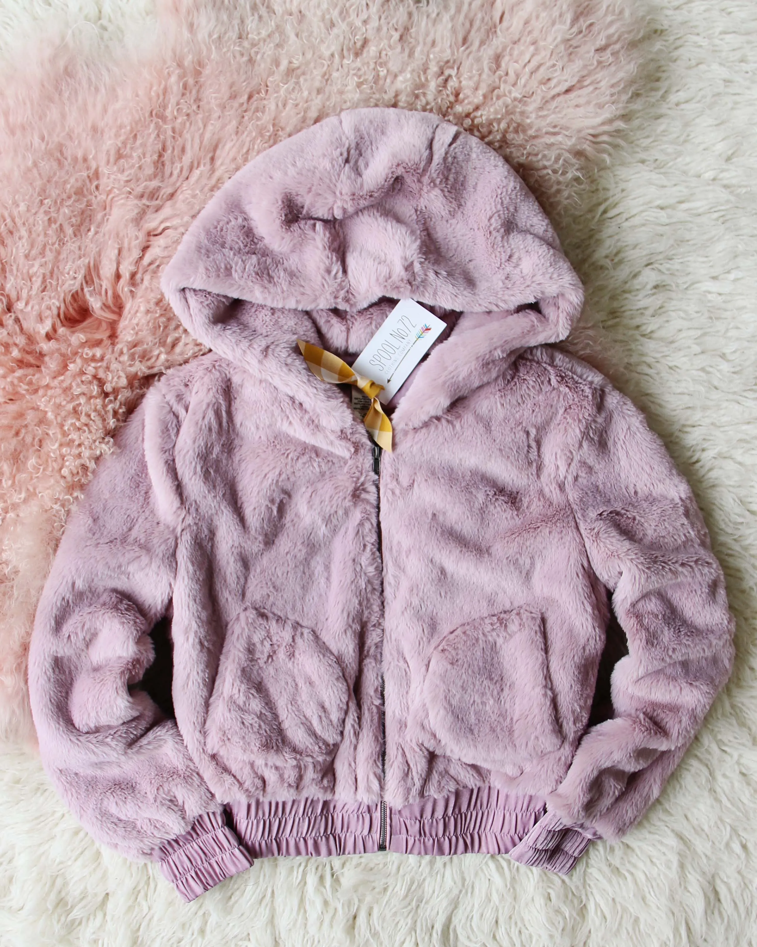 Frosted Mauve Coat