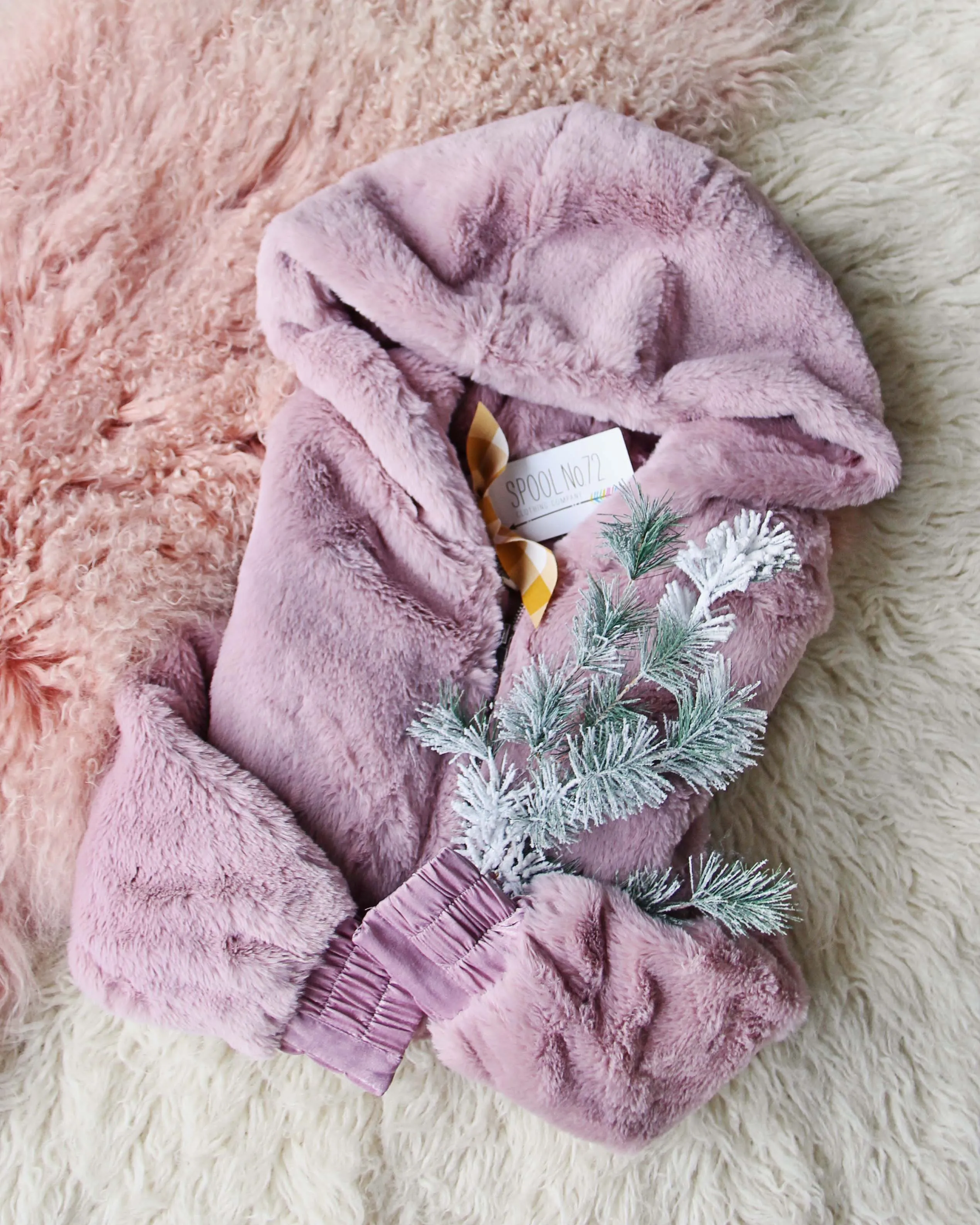 Frosted Mauve Coat