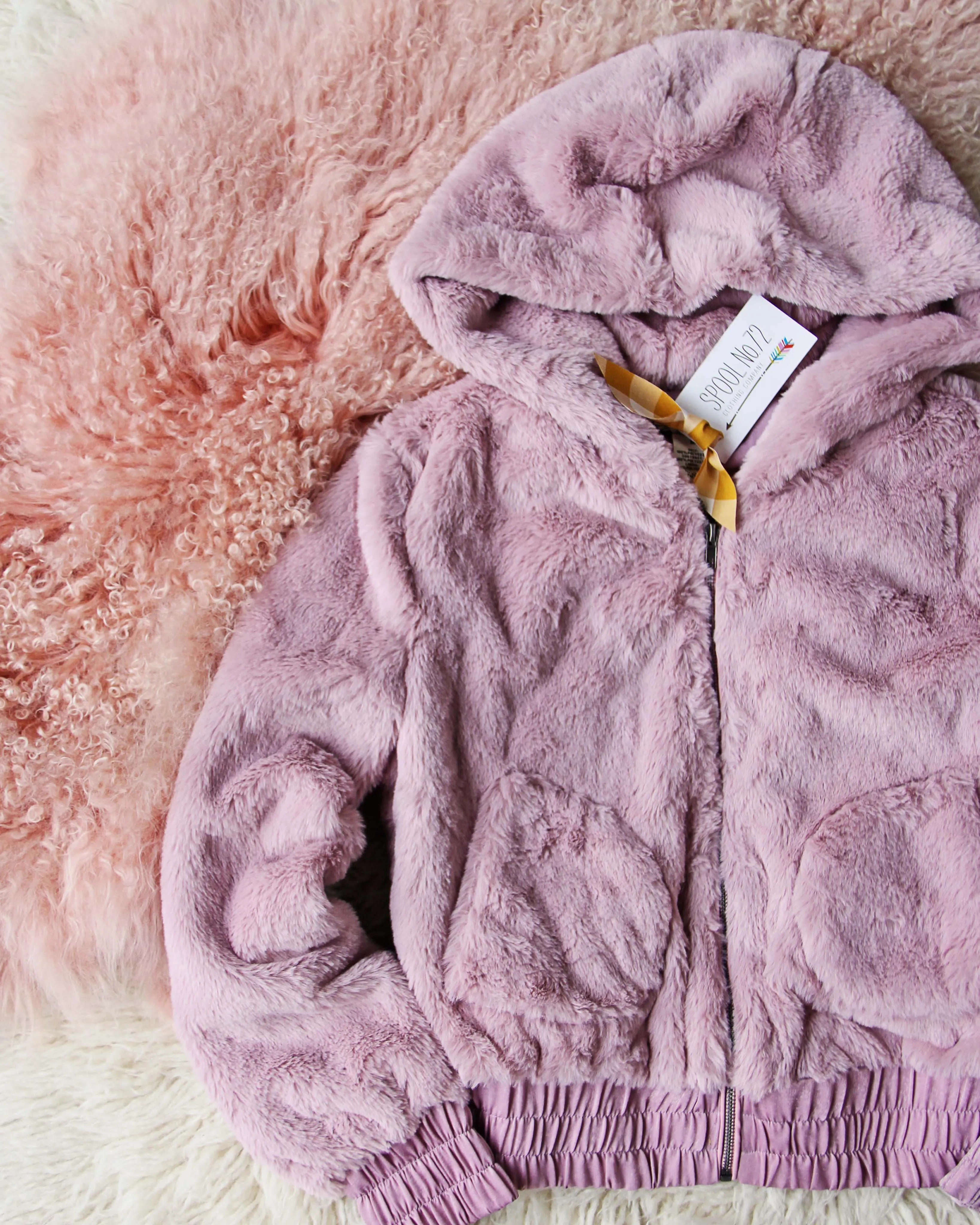 Frosted Mauve Coat