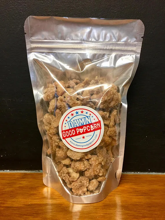 Frosted Sugar Cinnamon Cashews Candied Cashews