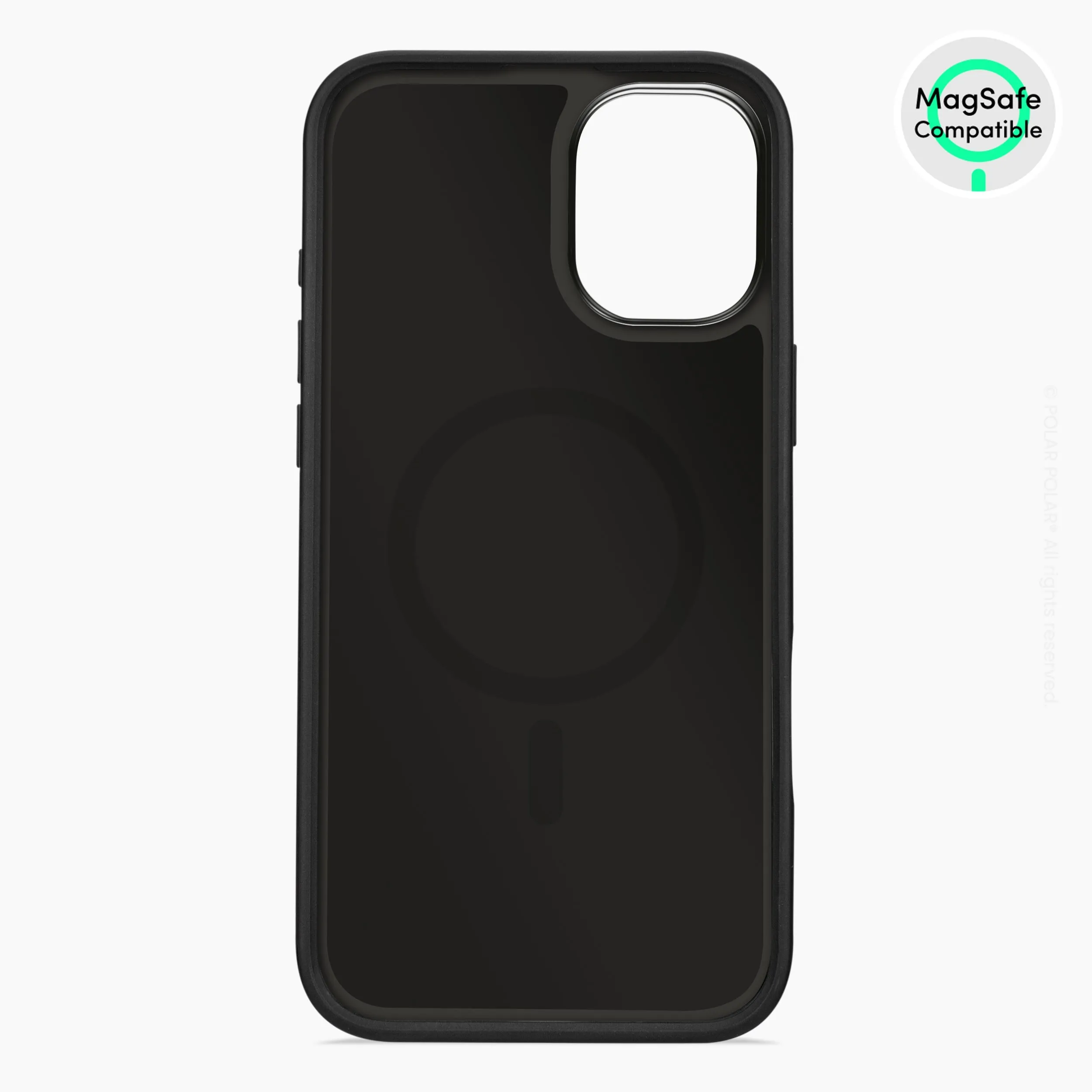 Fujisan Blue - iPhone 16 Plus Frosted Black Bumper MagSafe Case