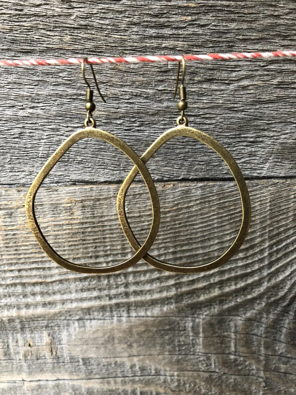 Funky Imperfection Drop Earrings