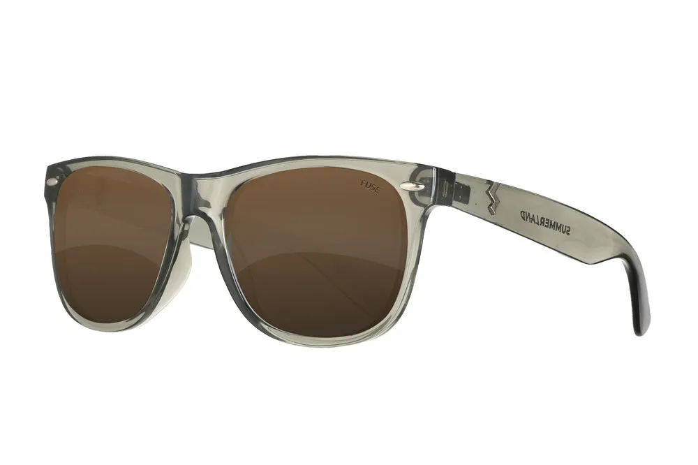 Fuse Prescription Summerland Sunglasses | Clear Grey