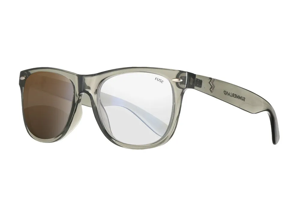 Fuse Prescription Summerland Sunglasses | Clear Grey
