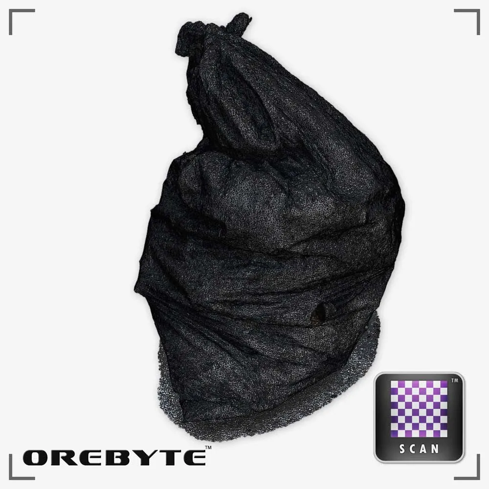 Garbage Bag Black 01