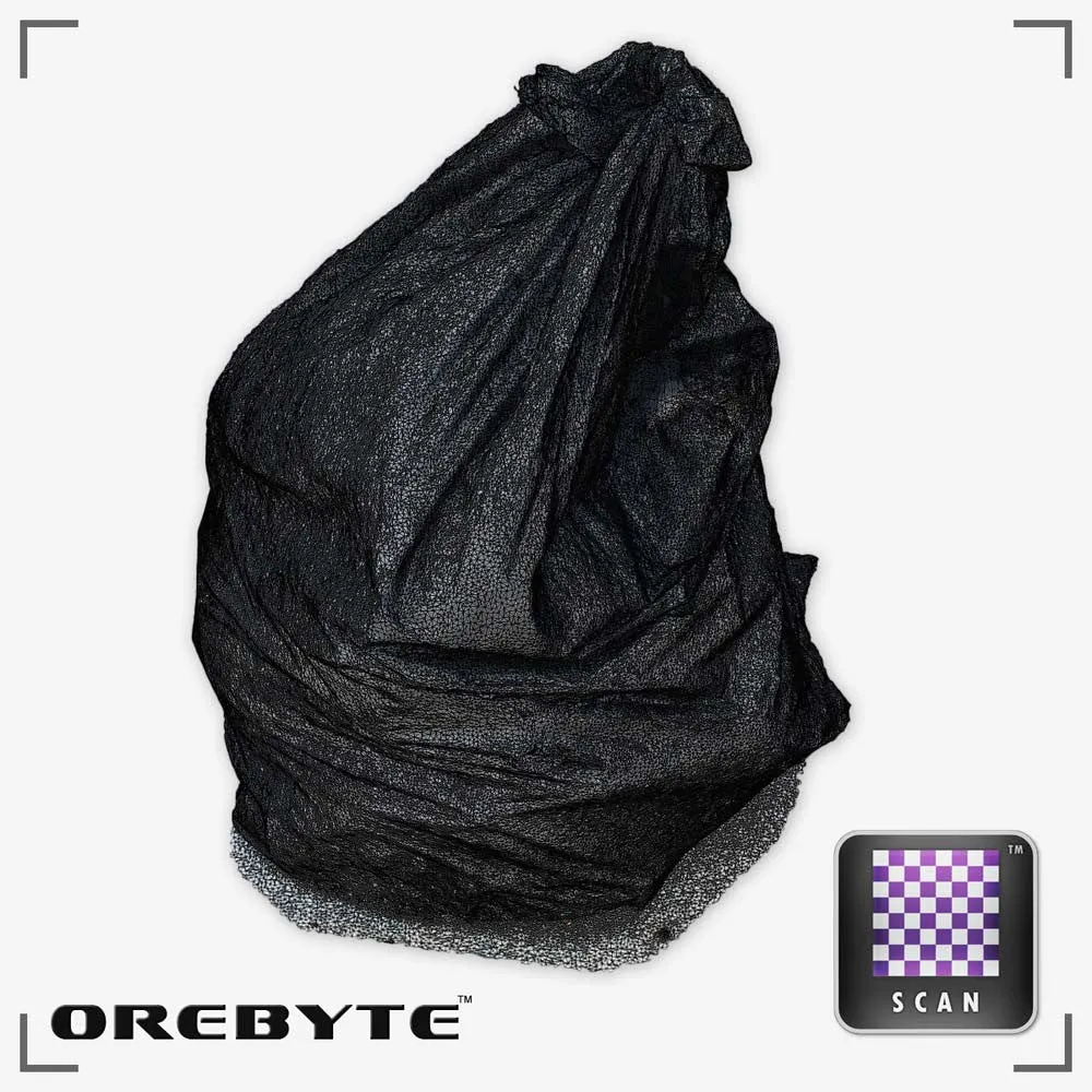 Garbage Bag Black 01