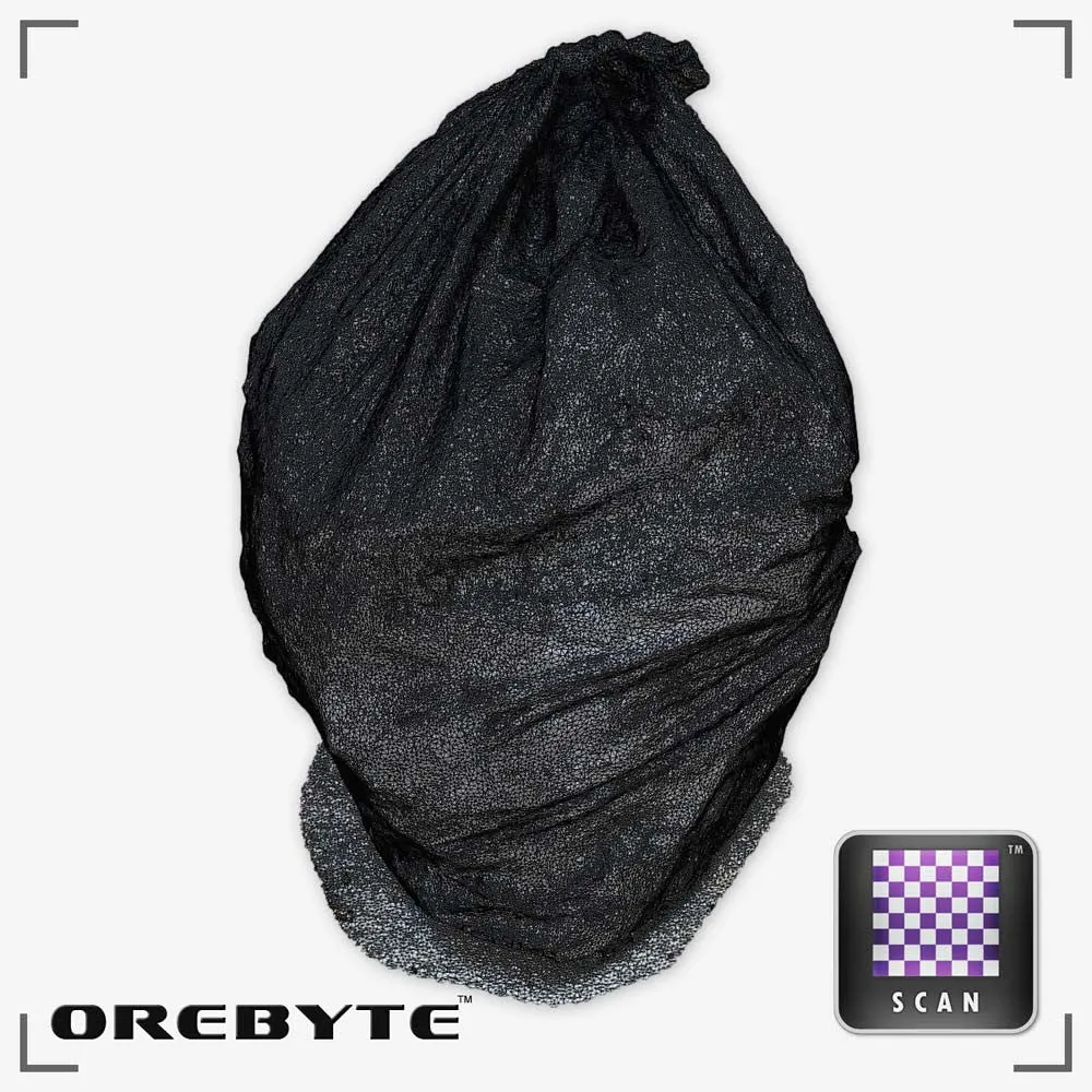 Garbage Bag Black 01