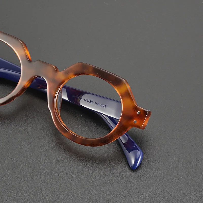 Geometric Acetate Glasses Frames SC2005