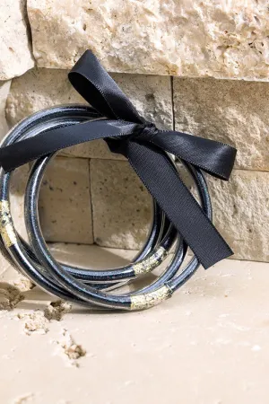 Glitter Tube Bracelet Set