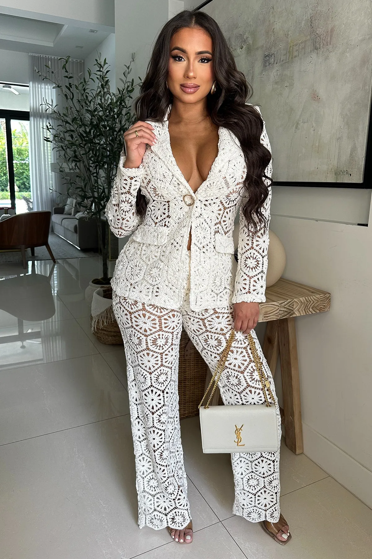 GO OUT FOR BRUNCH PANT SET