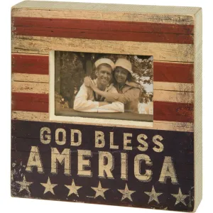 God Bless America Frame