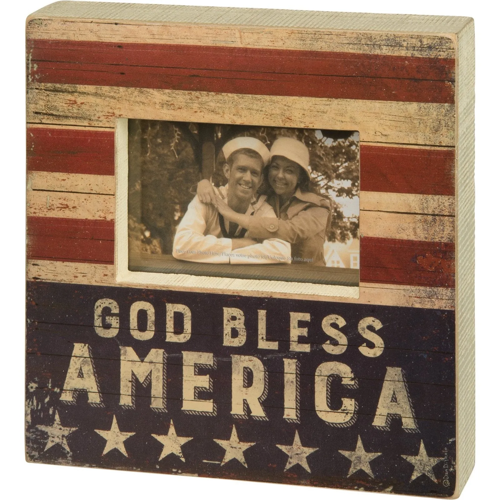 God Bless America Frame