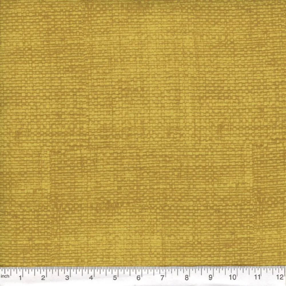 Gold Burlap LOOK Cotton Fabric, Item No. 19102
