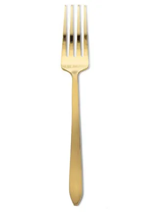 Gold Handle Small Fork