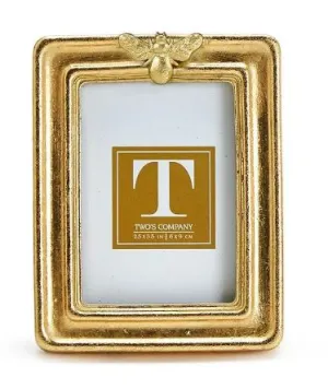 Golden Bee Gold Leaf Finish Photo Frame - Rectangular