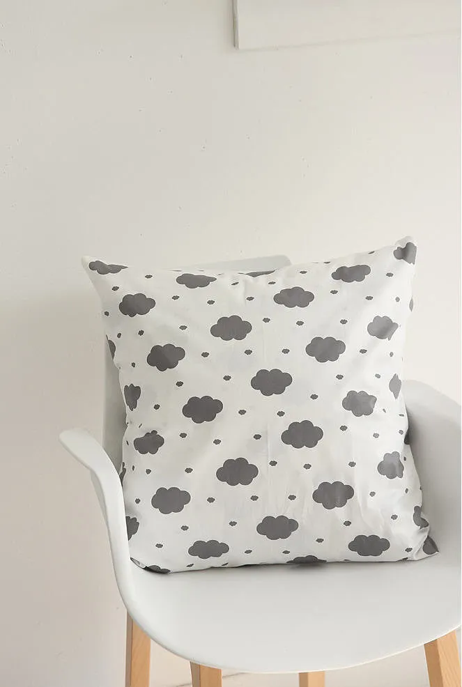 Gray Cloud Cotton Fabric - 62" Wide - By the Yard 80574-1