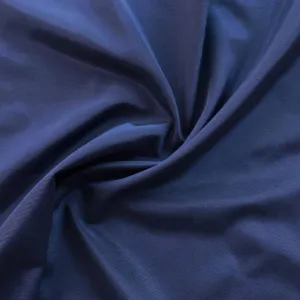 Grosgrain Suiting Fabric  - Midnight blue colour
