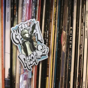 Guerrilla Records Sticker