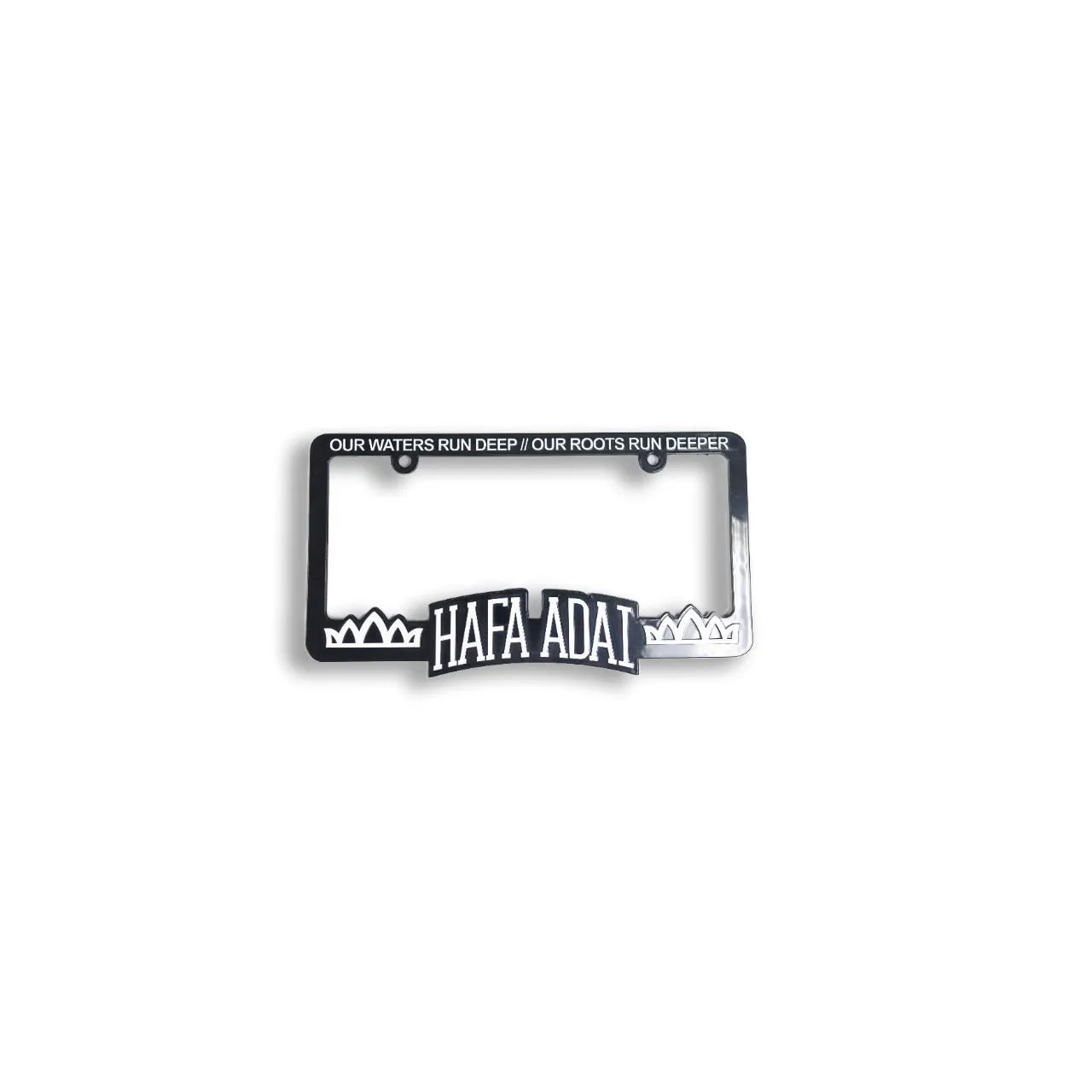 Hafa Adai License Plate Frame