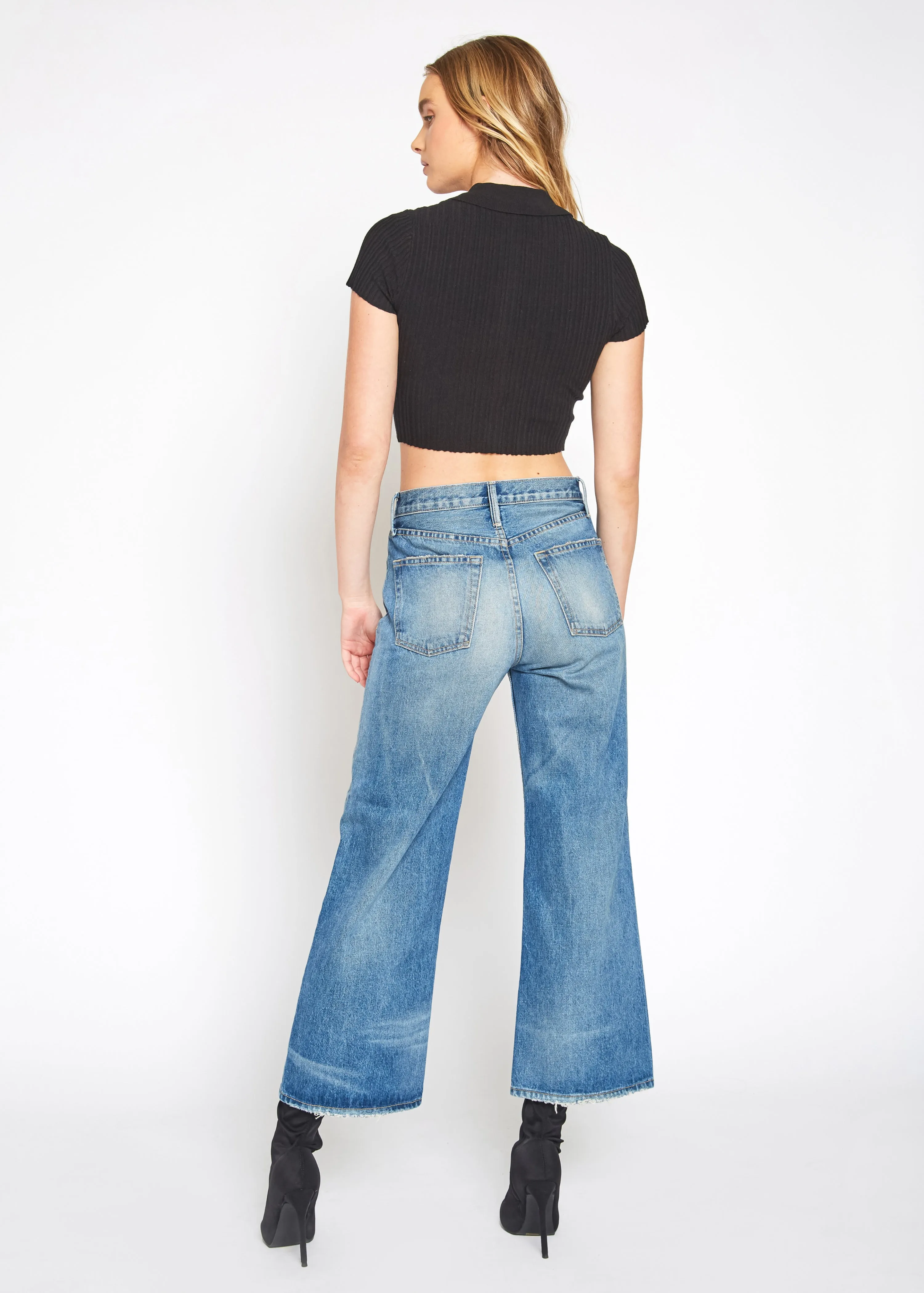 Hailey Crop Wide Leg