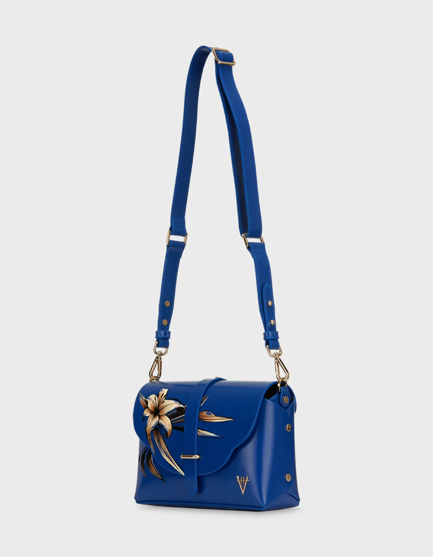 Harmonia Shoulder Bag - Hand-Painted