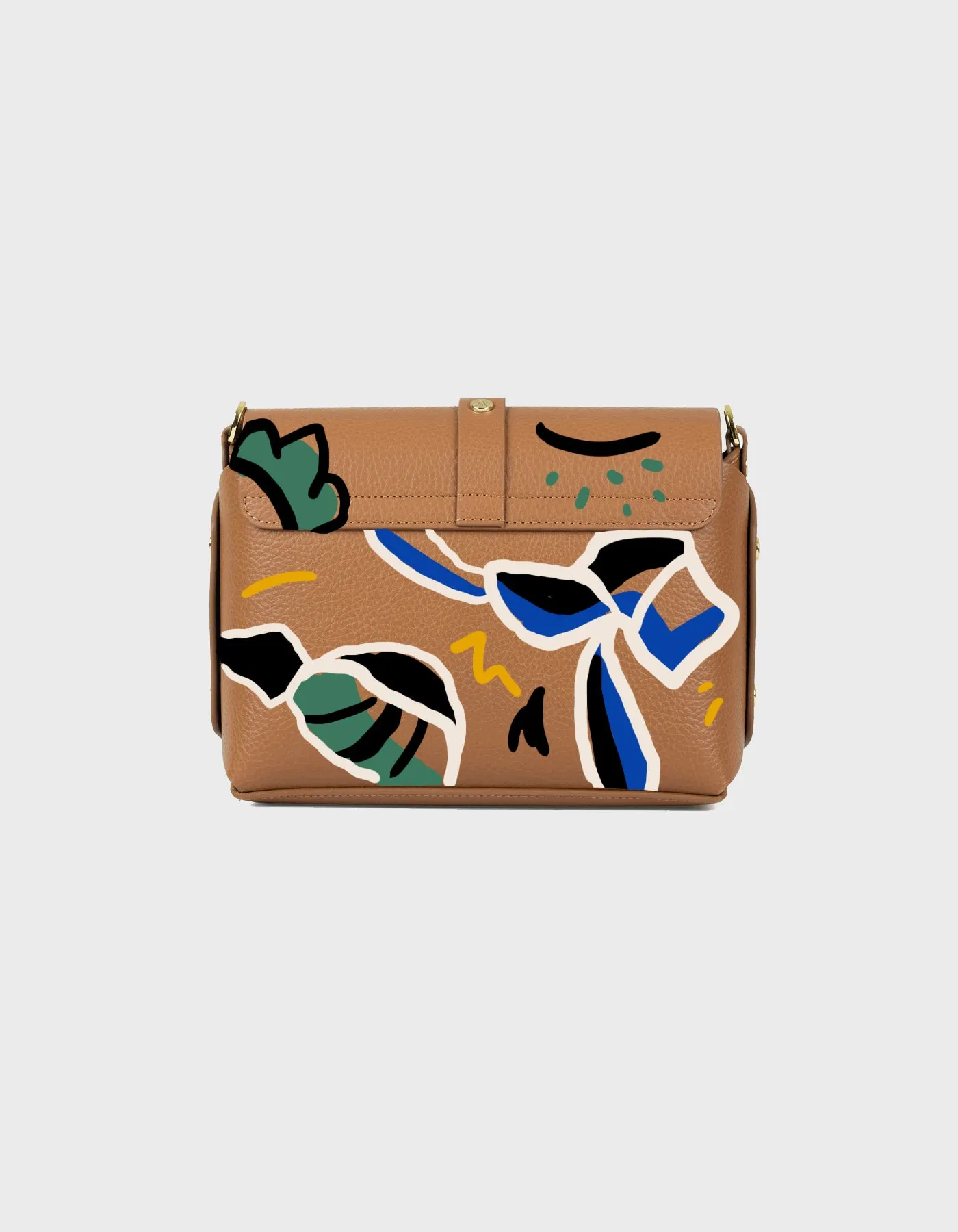 Harmonia Shoulder Bag - Hand-Painted