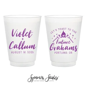 Heart - 12oz or 16oz Frosted Unbreakable Plastic Cup #32