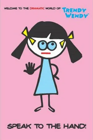 HMR31017 "Trendy Wendy - Speak" (24 X 36)