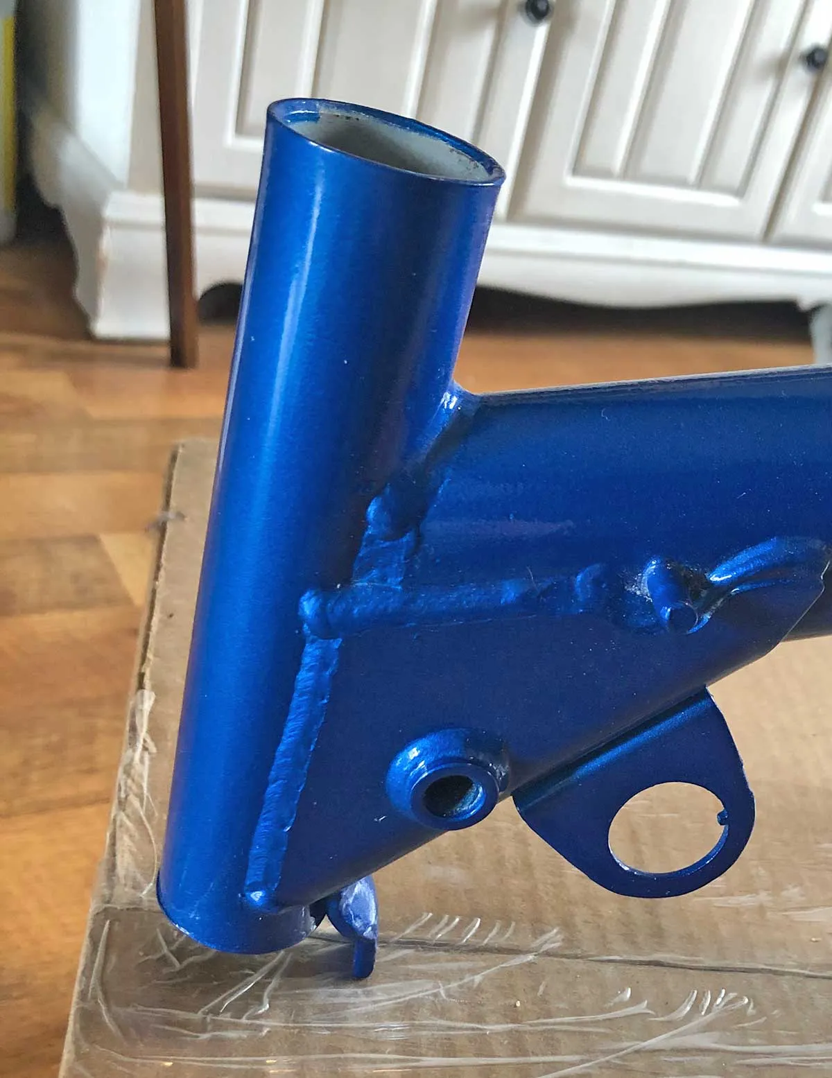 Honda Z50 Frame Repair - Mushroom Neck Fix!